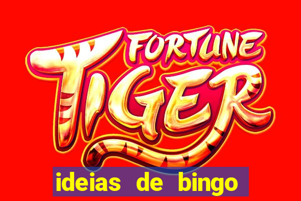 ideias de bingo para o natal